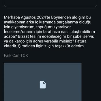 Salomon Ayakkabıda Aşınma Ve İletişim Sorunu