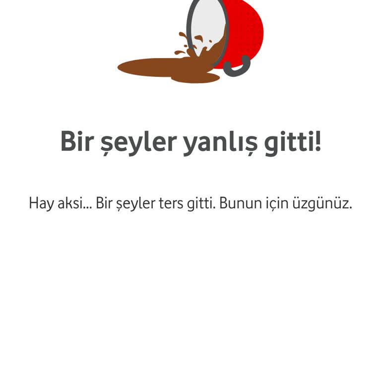 Çark Çevrilmiyor: Vodafone'dan Acil Yardım Bekliyorum