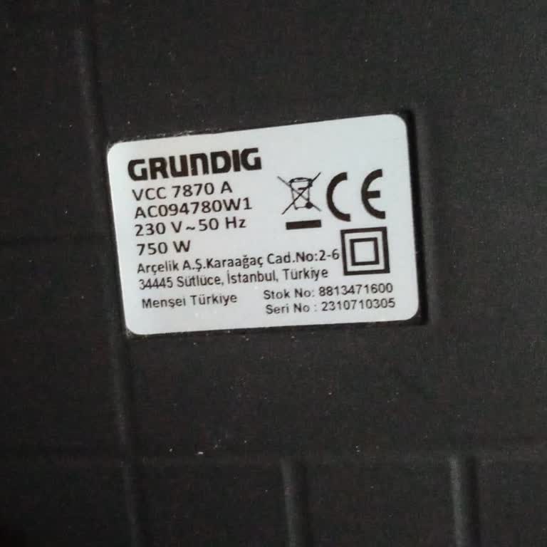 Grundig Garanti Kapsamındaki Süpürge Tamirinde Sorunlar