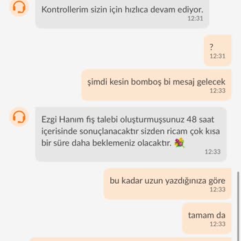 Trendyol GO Siparişlerinde Fiş Sorunu