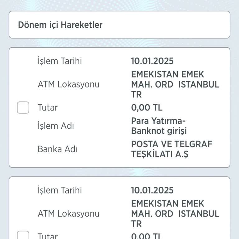 PTT ATM'sinde Yutulan Para Mağduriyeti