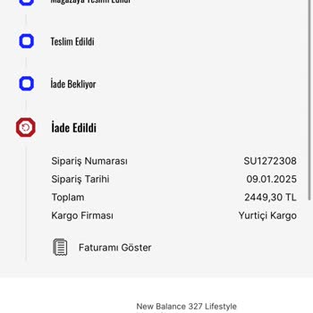 Teslimat Sorunu Ve Yetersiz Bilgilendirme