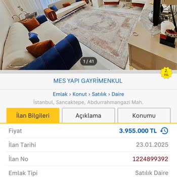 Mes Yapı İnşaat (İstanbul) Konum İle Ev Hiç Alakası Yok