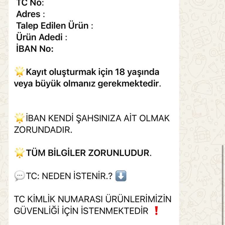 Kişisel Bilgilerimin İzinsiz Kullanımı Hakkında Uyarı