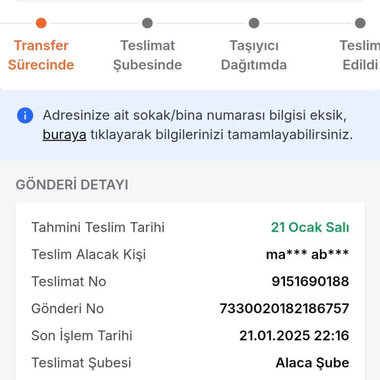 Teslimat Gecikmesi Ve İlgisizlik Sorunu