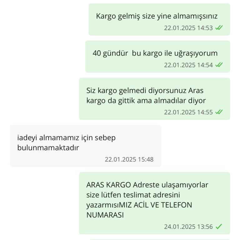 Çiçek Sepeti İade Sürecinde Ulaşılamama Sorunu