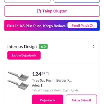Pazarama Sipariş Gecikmesi Ve Yanlış Ürün Sorunu
