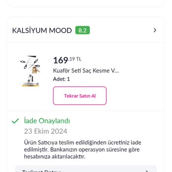 Pazarama Sipariş Gecikmesi Ve Yanlış Ürün Sorunu