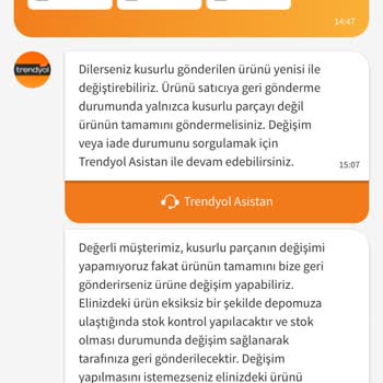 Hasarlı Bisiklet Parçası İçin Yanıltıcı İşlem