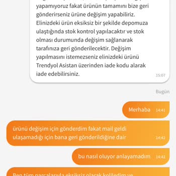 Hasarlı Bisiklet Parçası İçin Yanıltıcı İşlem