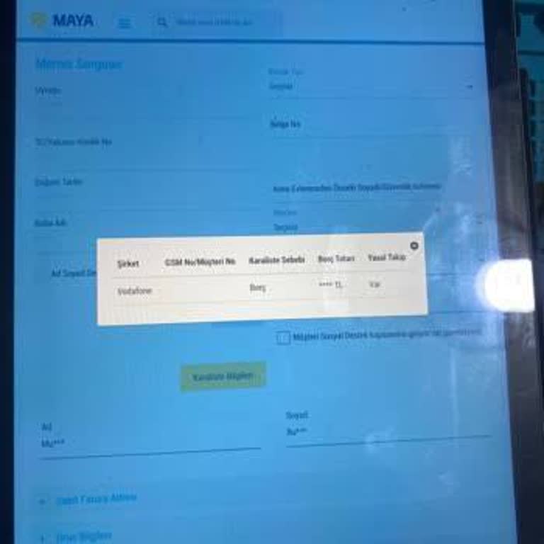Vodafone Kara Listesinden Çıkamama Sorunu
