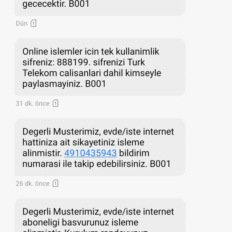 TTNET Kurulumunda Gecikmeler Ve İletişim Sorunları