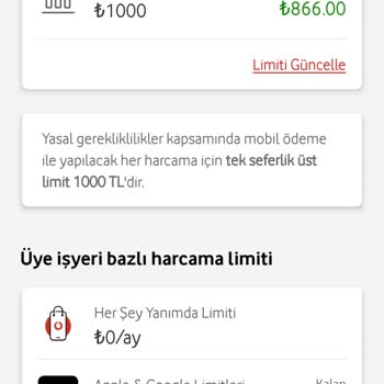 Vodafone'da Anında Bakiye Ve Fatura Şoku