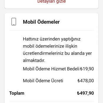 Bilgim Dışında Yapılan Mobil Ödemeler