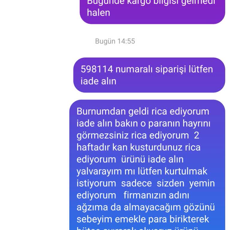 Yanlış Kargolama Ve İade Sorunu İle Mağduriyet