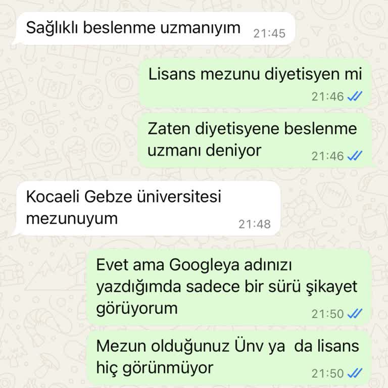 Yanıltıcı Diyetisyenlik Ve Para İadesi Sorunu