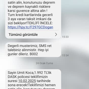 Sürekli Bildirimlerle Rahatsız Edilme