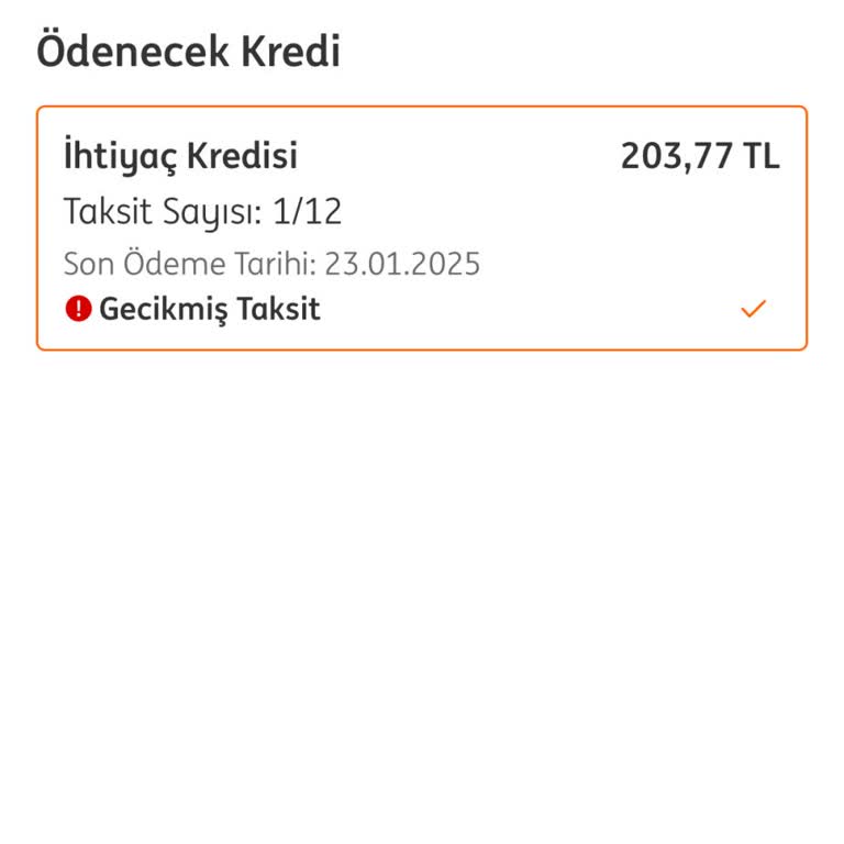 Kredi Borcu Ödememe Engel Olan ING