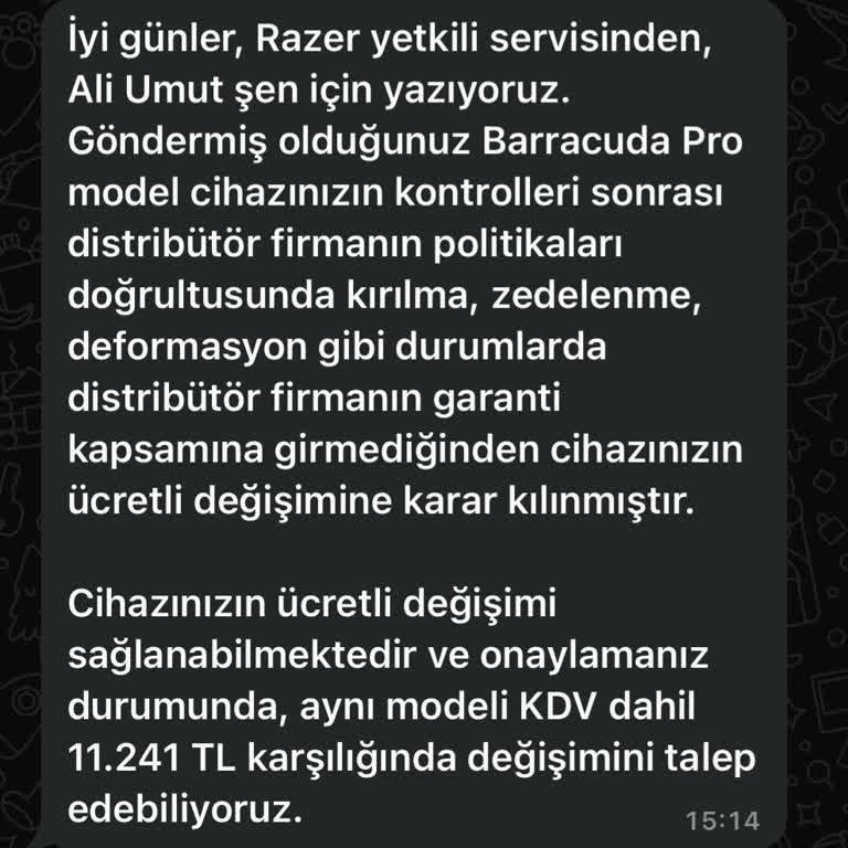 Razer Barracuda Pro: Garanti Süreci Ve Ürün Dayanıklılığı Sorunu