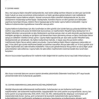 Özel Dikim İddiasıyla Reddedilen İade Talebi