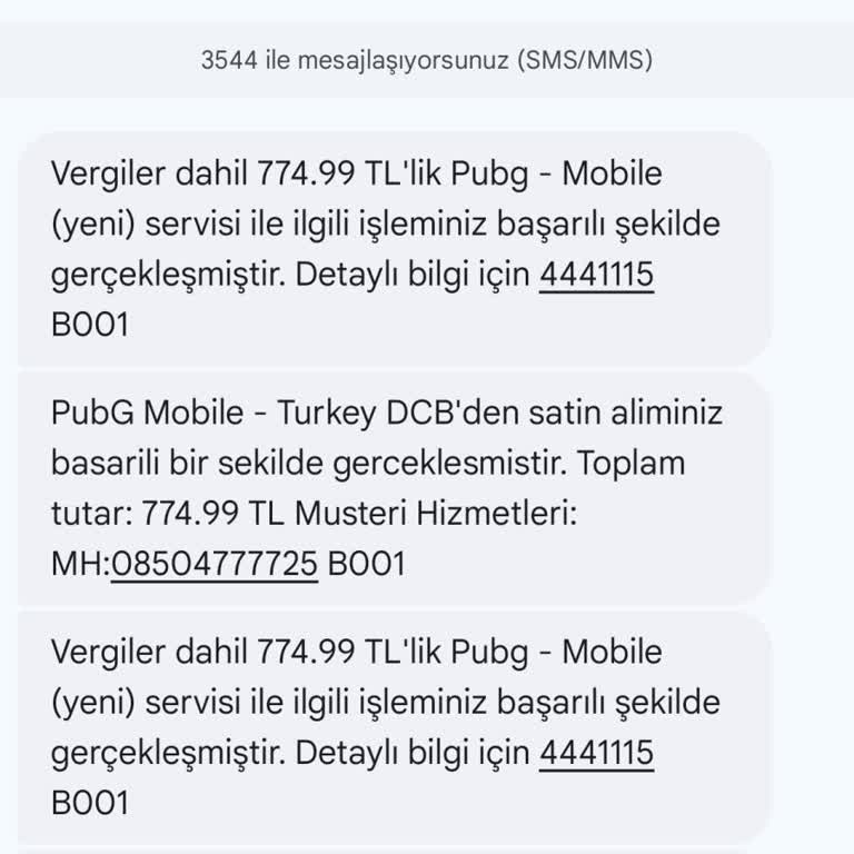 İzinsiz Mobil Ödeme Ve Çözüm Bulamayan Müşteri Hizmetleri