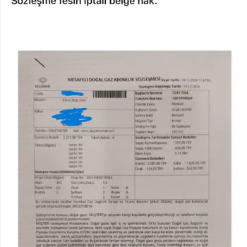 Altyapı Yokluğu Nedeniyle İptal Edilemeyen Abonelik