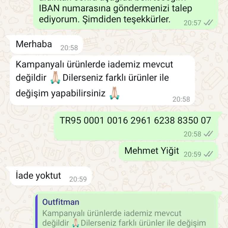 İade Talebinde Yaşanan Zorluklar