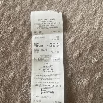 Vestel Servis Ücretlendirmesi: Fahiş Fiyat Farkı