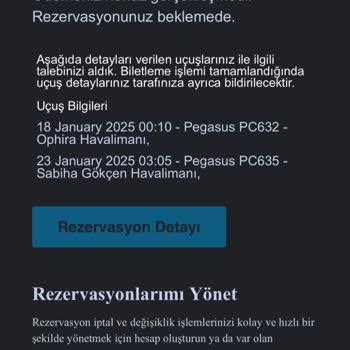 İptal Edilen Tatil Ve Geciken Para İadesi