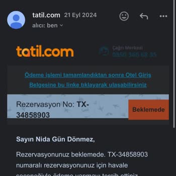 İptal Edilen Tatil Ve Geciken Para İadesi