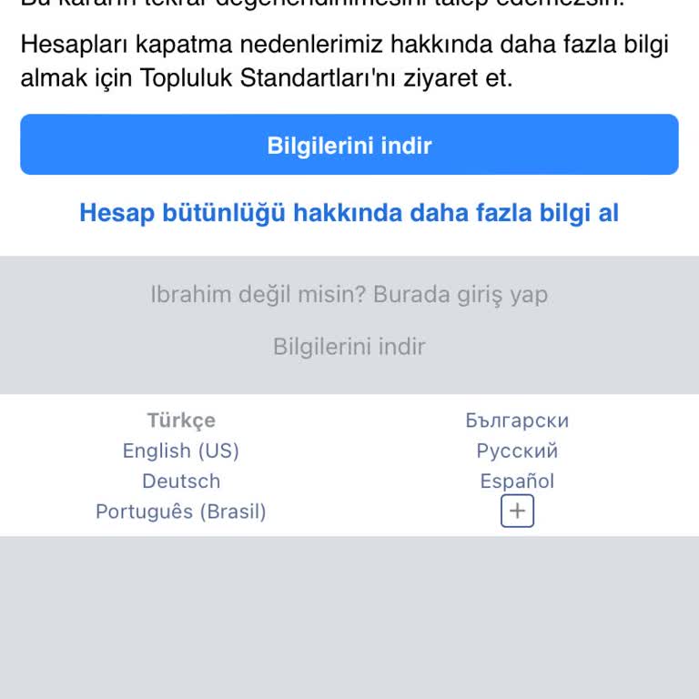 Hesabım Sebepsiz Yere Kapandı