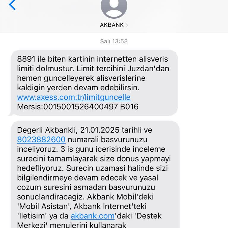 Akbank'ta Çatı Limit Sorunu: Hayati Planlarım Tehlikede