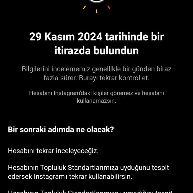 Instagram Hesabımın Sebepsiz Kapatılması Ve Uzayan İtiraz Süreci