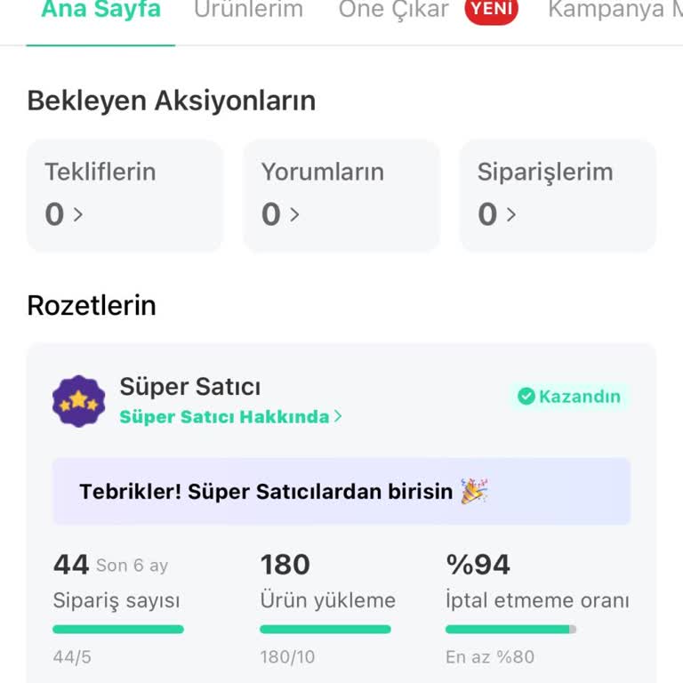 Süper Satıcılar İçin Adaletsiz Komisyon Oranı