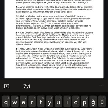 Gizli Ücretlerle Karşılaşmak: GetirAraç'ta Şeffaflık Eksikliği