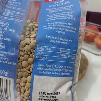 BİM'den Aldığım Yeşil Mercimekte Böcek Ve Kurt Sorunu