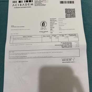 Acıbadem Hastanesi'nde Sigorta Süreci Sorunu