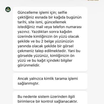 Telefon Numarası Güncelleme Sorunu Ve Para Çekme Engeli