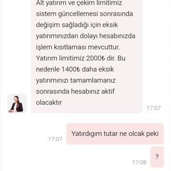 Haksız İşlem Ve Hesap Kısıtlaması
