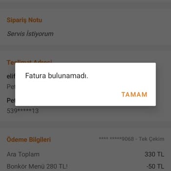 Soğuk Pizza Ve Haksız Ücretlendirme Sorunu