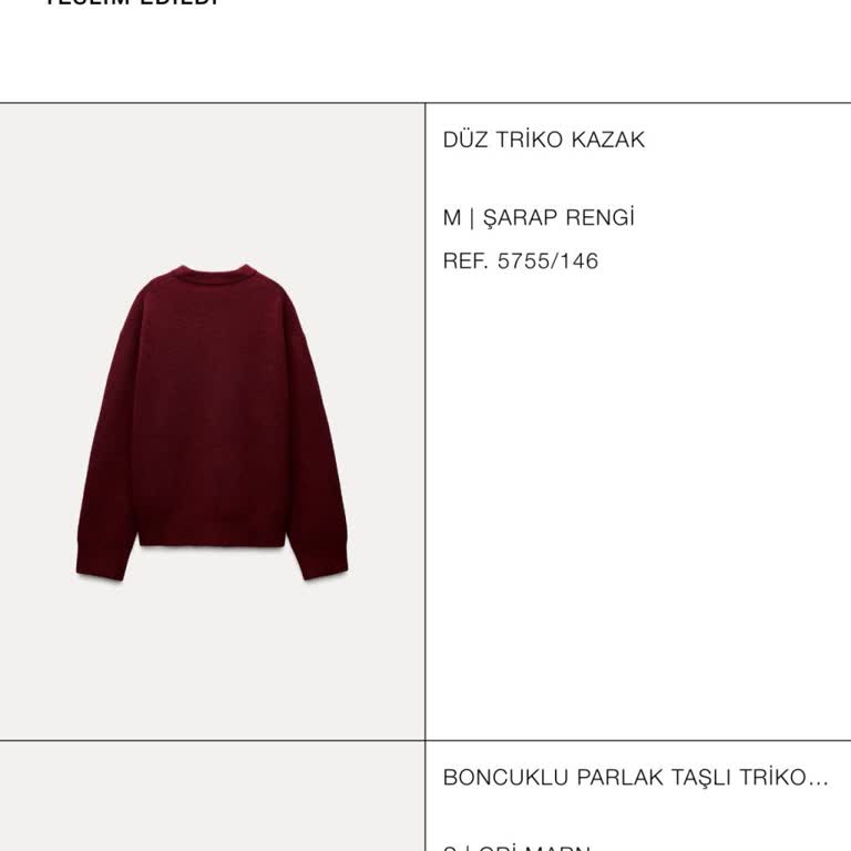 Zara İade Sürecinde Yaşanan Tutarsızlık Ve İletişim Sorunları