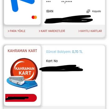 Kahramankart Uygulamasında Yüklenen Paranın Kaybolması