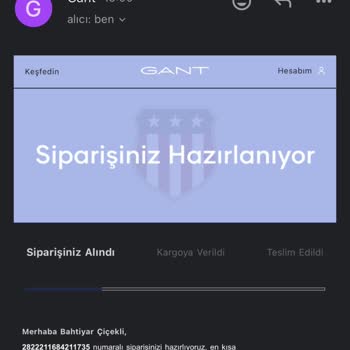 Gant Ayakkabı Siparişim Neden İade Edildi?