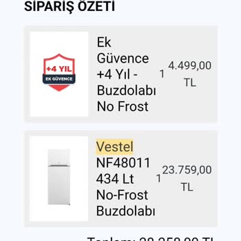 Vestel Buzdolabının Eksik Parçası Ve Yanıltıcı Servis Yanıtı