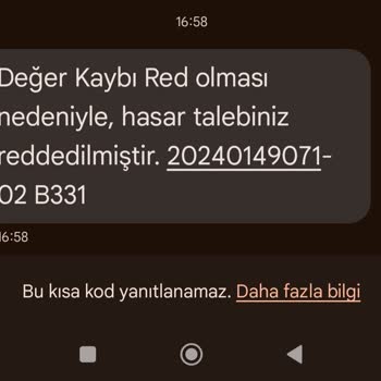 Hdi Sigorta'nın Değer Kaybı Mağduriyeti