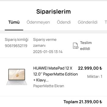 Huawei Matepad 12 X Fiyat İndirimi Ve Kalem Sorunu