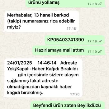 Kargo Teslimatında Yaşanan İnanılmaz Gecikme Ve İlgisizlik