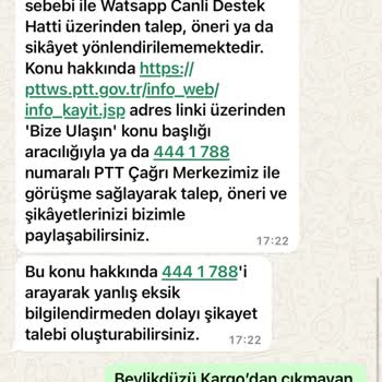 Kargo Teslimatında Yaşanan İnanılmaz Gecikme Ve İlgisizlik