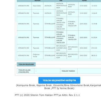 Kargo Teslimatında Yaşanan İnanılmaz Gecikme Ve İlgisizlik
