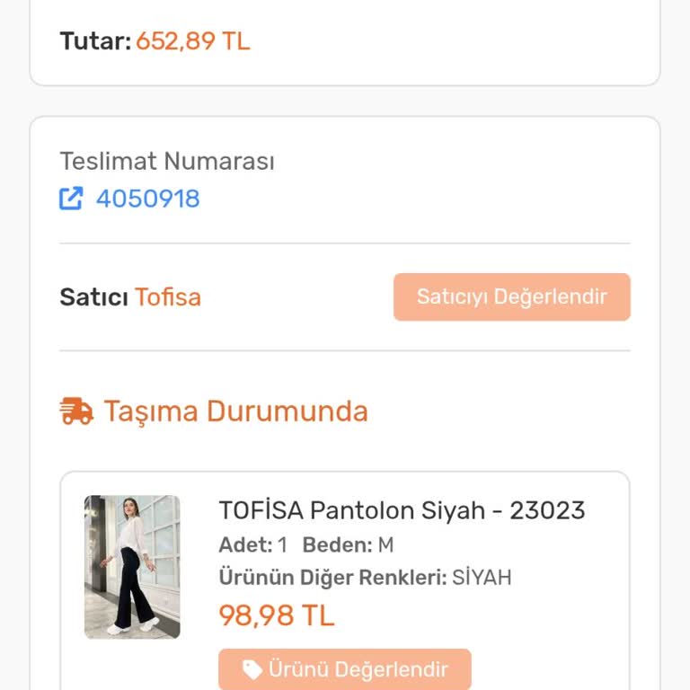 Tofisa Kargo İptali Ve Müşteri Memnuniyetsizliği